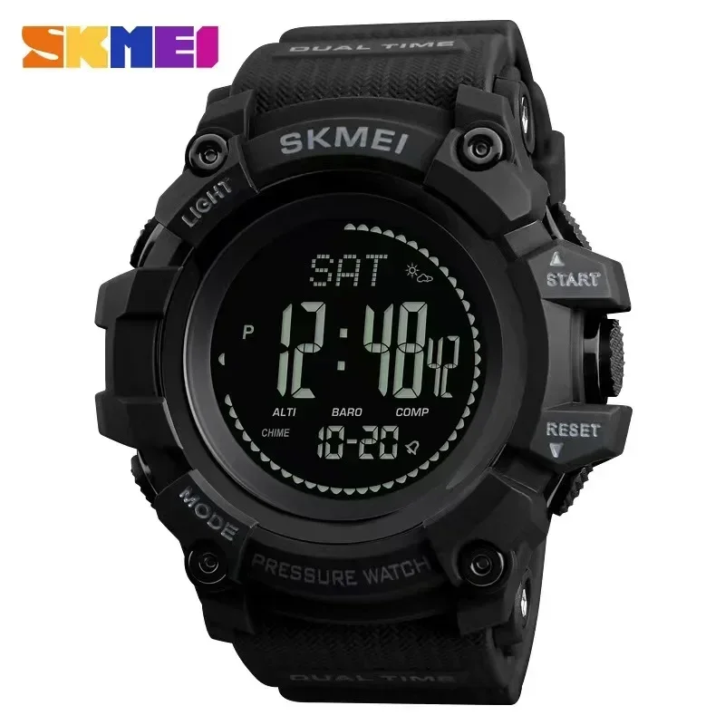SKMEI 1358 Altimeter Weather T - Altimeter Compass Watch ulasan dan harga