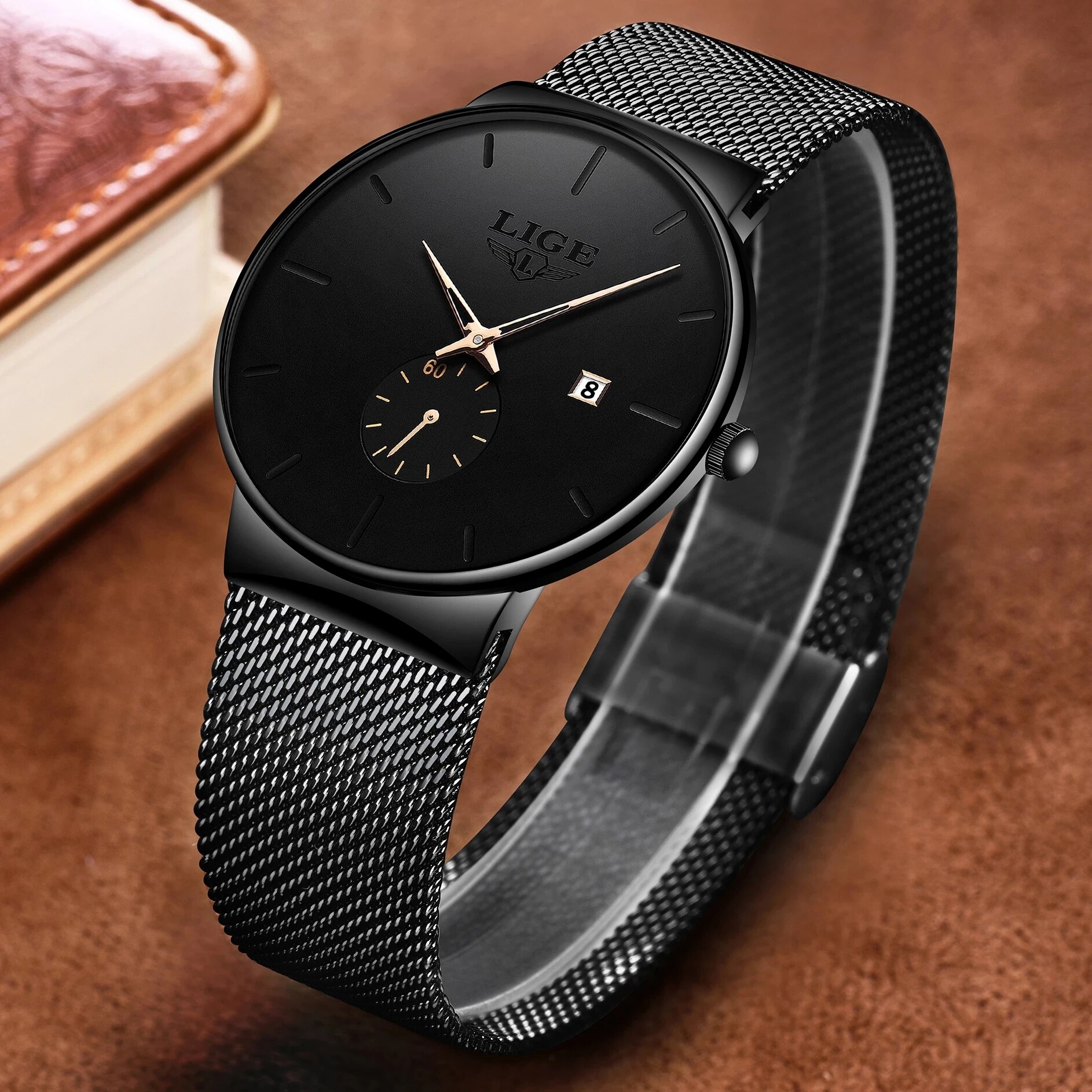 LIGE Fashion Mens Watches Top  - Smartwatch Watches For Men Brands ulasan dan harga