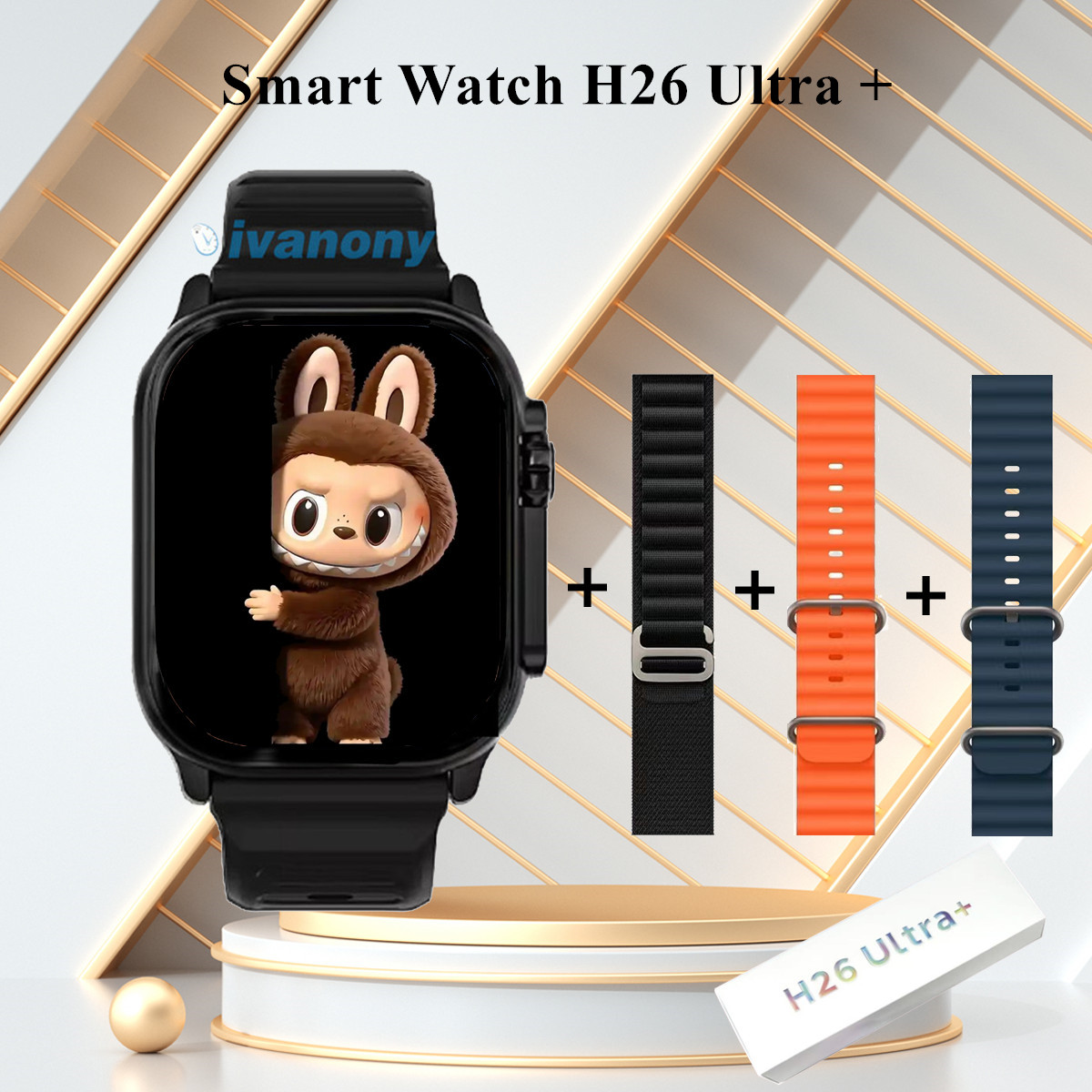 Original Amoled Smart Watch H2 - Smartwatch Watch Whatsapp ulasan dan harga