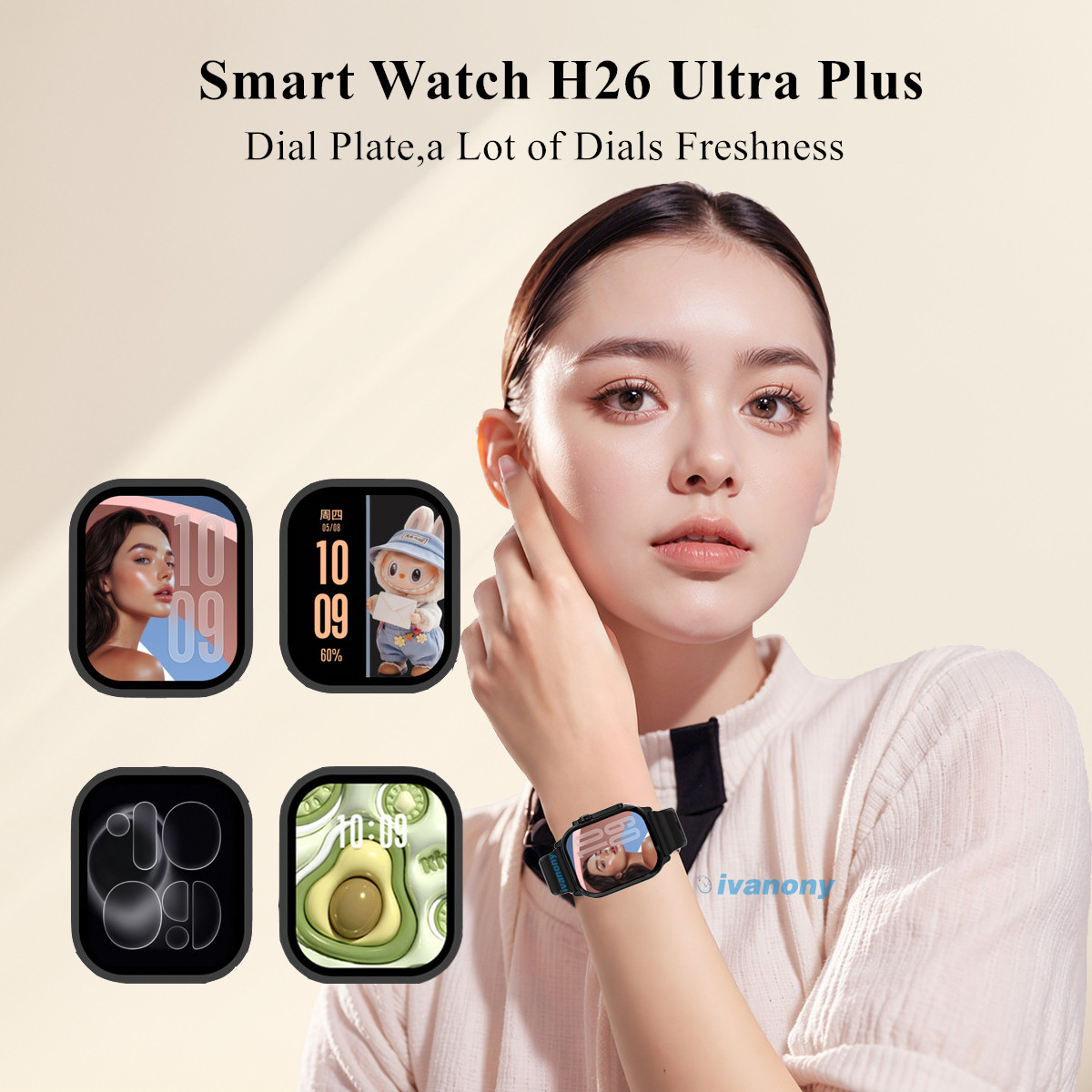Original Amoled Smart Watch H2 - Smartwatch Watch Whatsapp ulasan dan harga