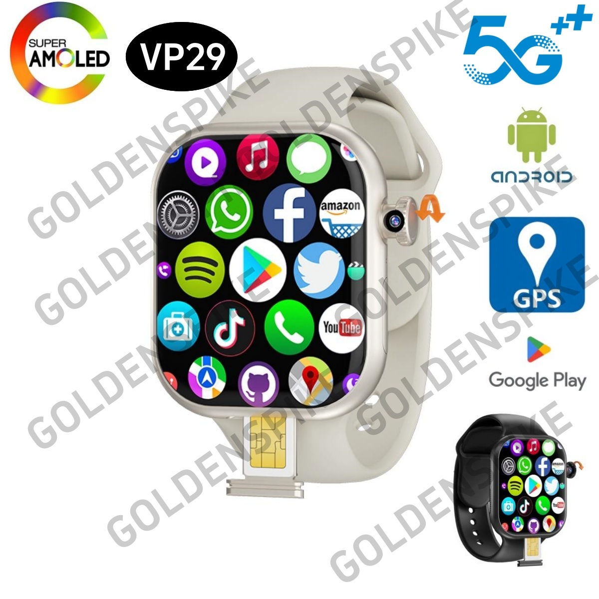 Original VP29 Smart Watch VP S - Smartwatch Watch Whatsapp ulasan dan harga