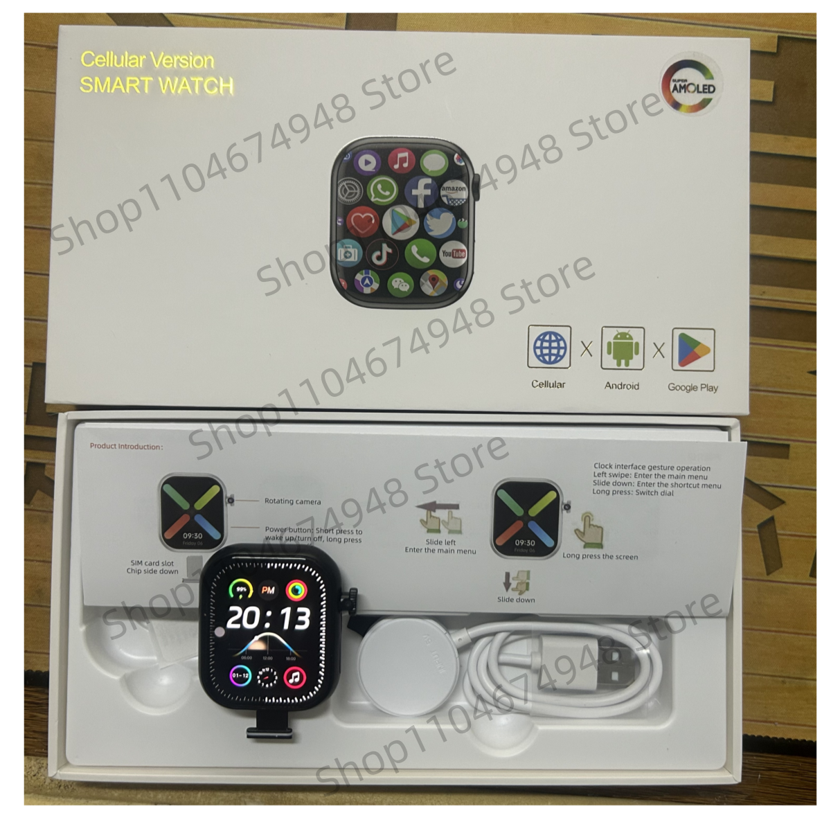 Original VP29 Smart Watch VP S - Smartwatch Watch Whatsapp ulasan dan harga