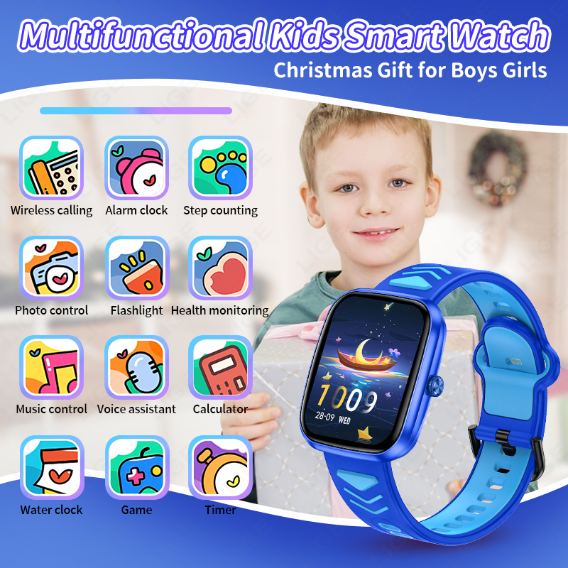 LIGE 2026 Kids Smart Watch Chi - Smartwatch Watches For Kid Girl ulasan dan harga