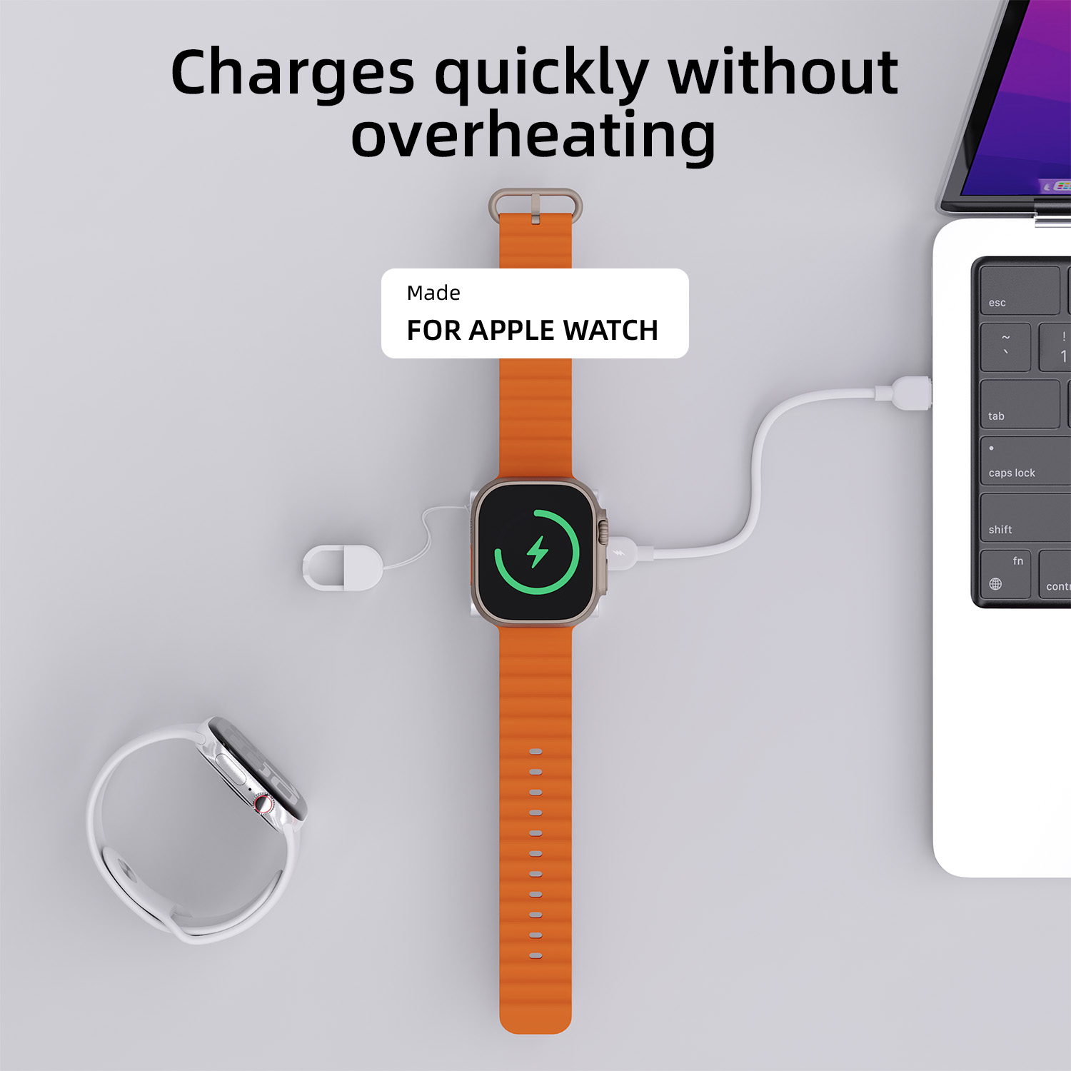 Bonola Magnetic Watch Wireless - Iwatch Smartwatch ulasan dan harga