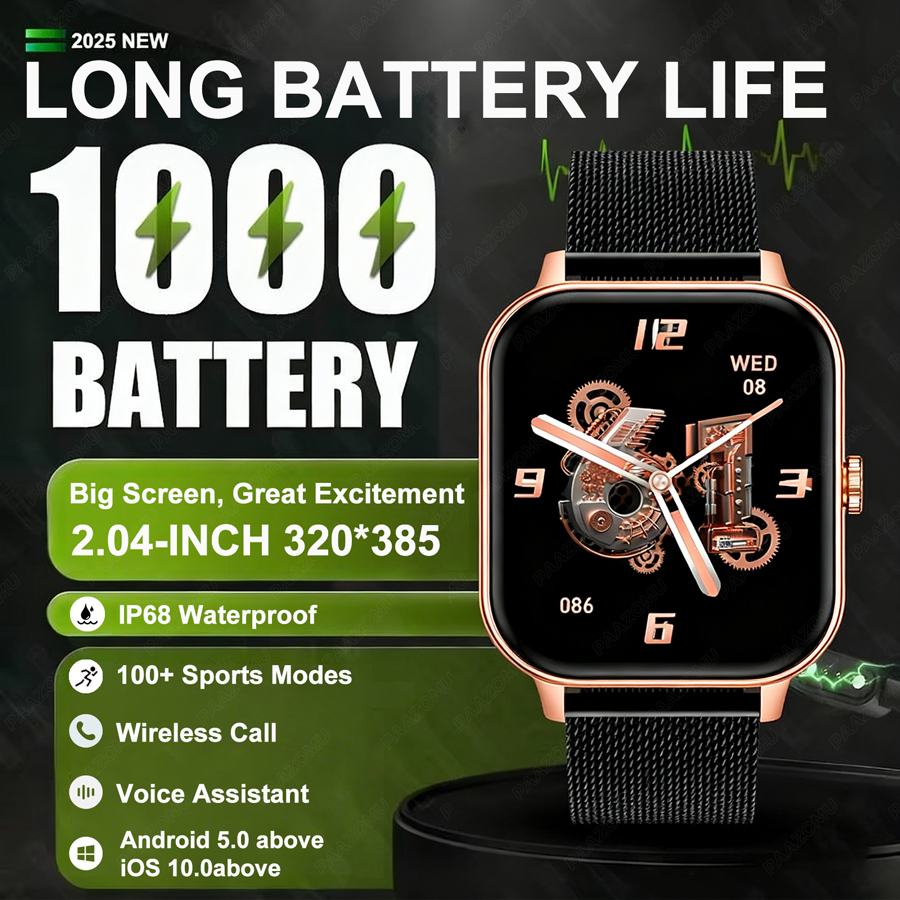 1000mAh Ultra Battery Sports S - Smartwatch Sports Watches For Women ulasan dan harga
