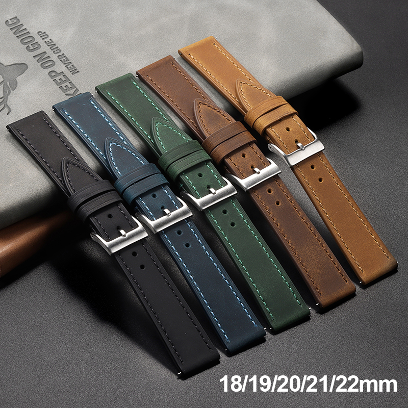 Vintage Cowhide Watch Strap Qu - Smartwatch Vintage Watches For Women ulasan dan harga