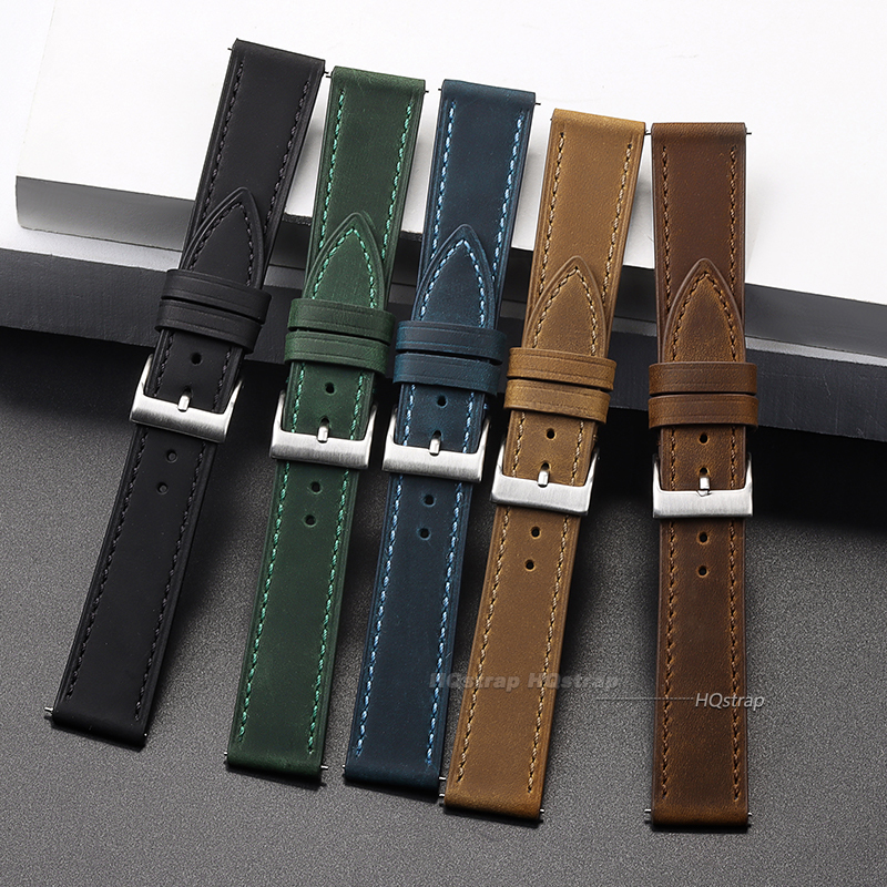 Vintage Cowhide Watch Strap Qu - Smartwatch Vintage Watches For Women ulasan dan harga