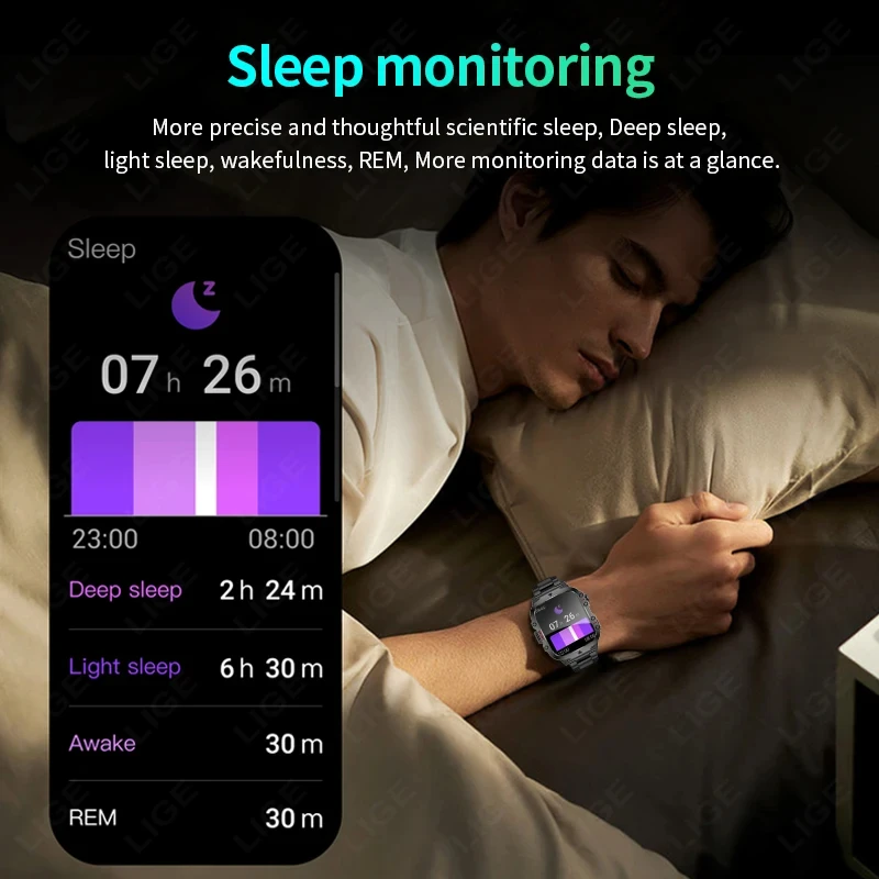 LIGE Outdoor Men's Sports Smar - Smartwatch Sports Watches For Women ulasan dan harga