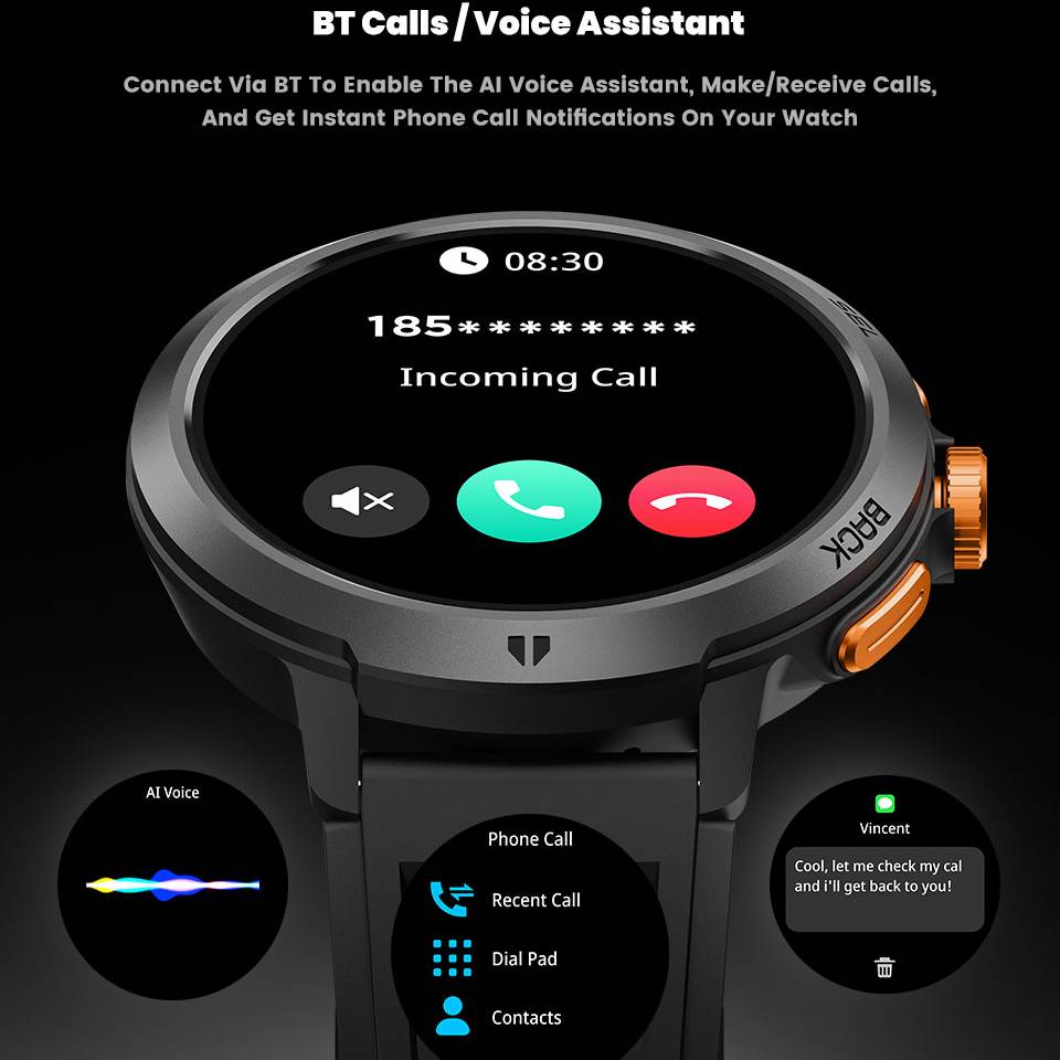 LEADOYS C33 Smart Watch with B - Smartwatch Running Watches For Men ulasan dan harga