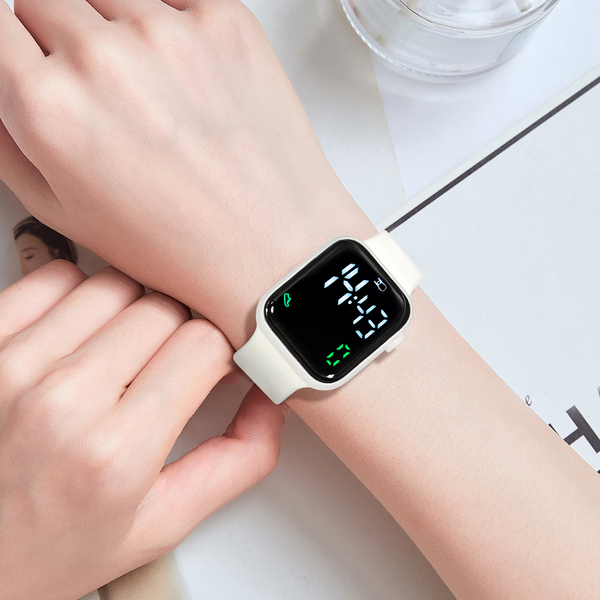 New 2PCS Student Minimalist Sm - Smartwatch Watches For Girls ulasan dan harga