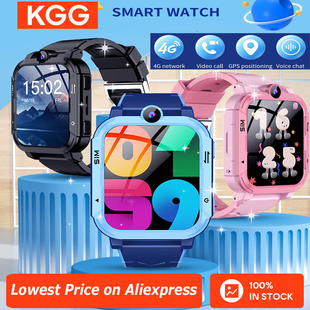 4G Kids Smart Watch Phone 1+8G - Smartwatch Watch Whatsapp ulasan dan harga