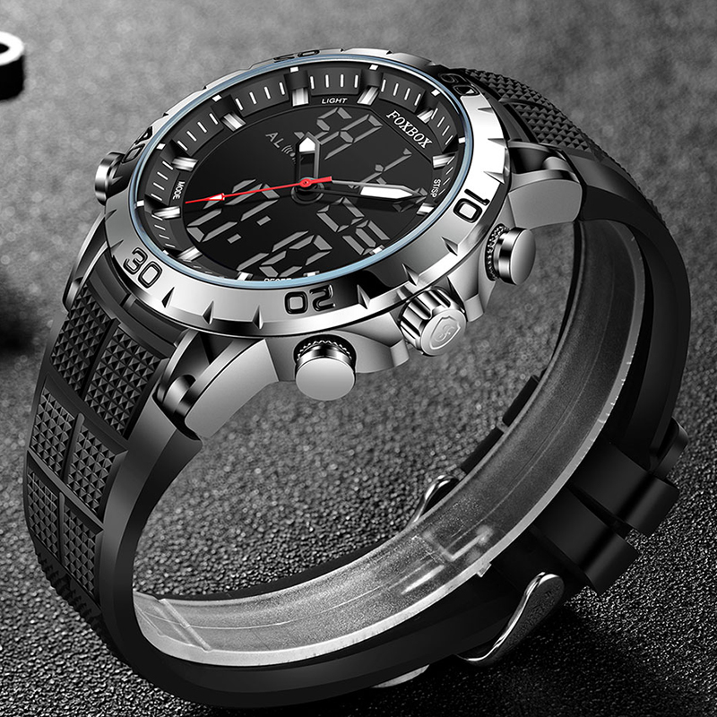 FOXBOX Mens Watches Sports Top - Smartwatch Watches For Men Brands ulasan dan harga