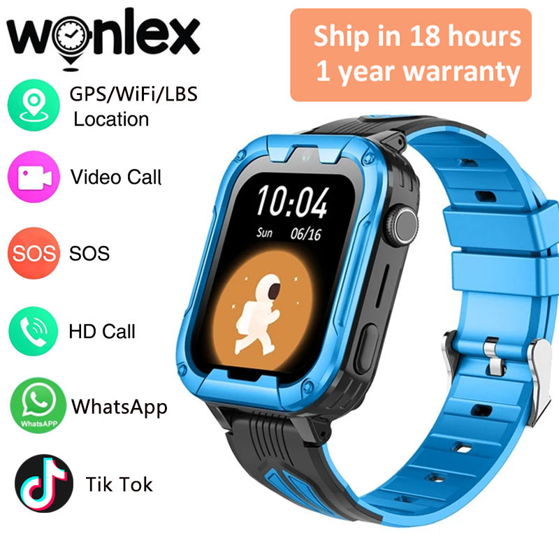 Wonlex 4G Wifi Kids Smart Watc - Smartwatch Watch Whatsapp ulasan dan harga