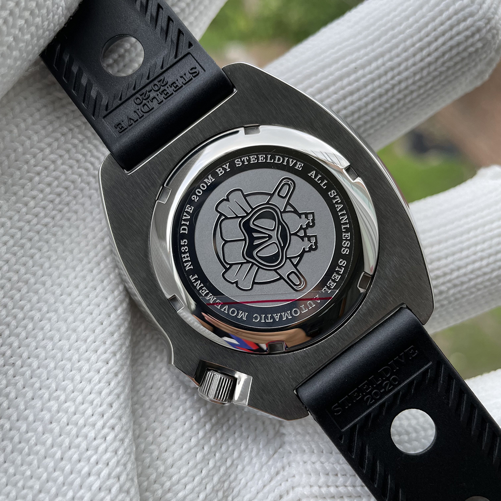 Steeldive SD1970 White Date Ba - Diesel Watches Smartwatch ulasan dan harga