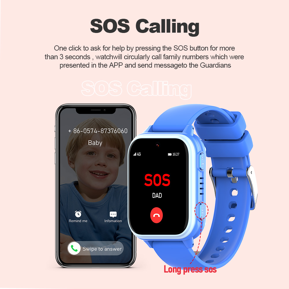 Wonlex 4G Kids Smart Watch KT3 - Smartwatch Watch Whatsapp ulasan dan harga