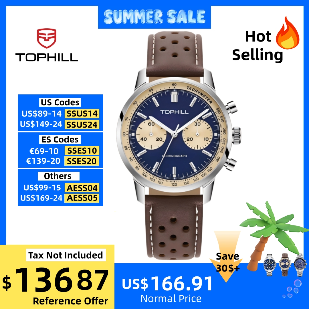 TOPHILL Vintage Racing Chronog - Diesel Watches Smartwatch ulasan dan harga