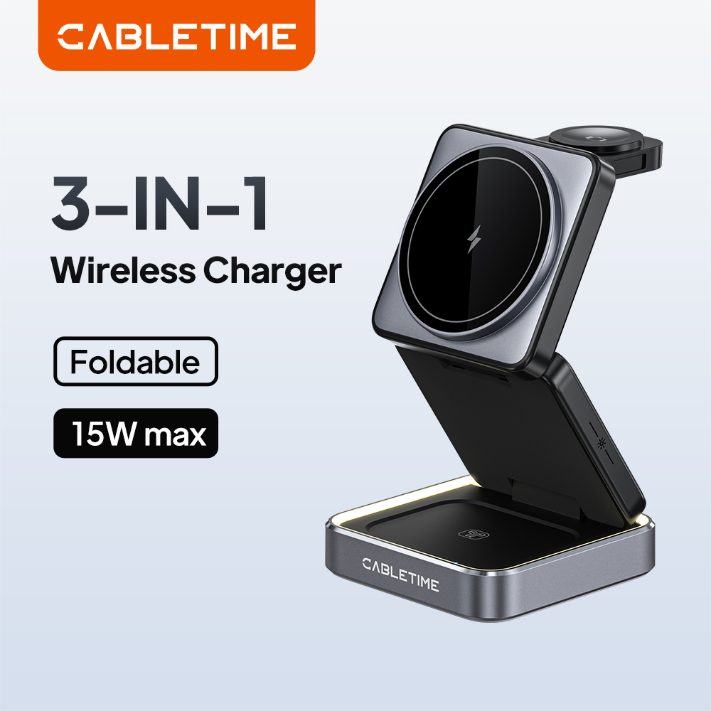 CABLETIME Foldable Magnetic 3  - Iwatch Smartwatch ulasan dan harga