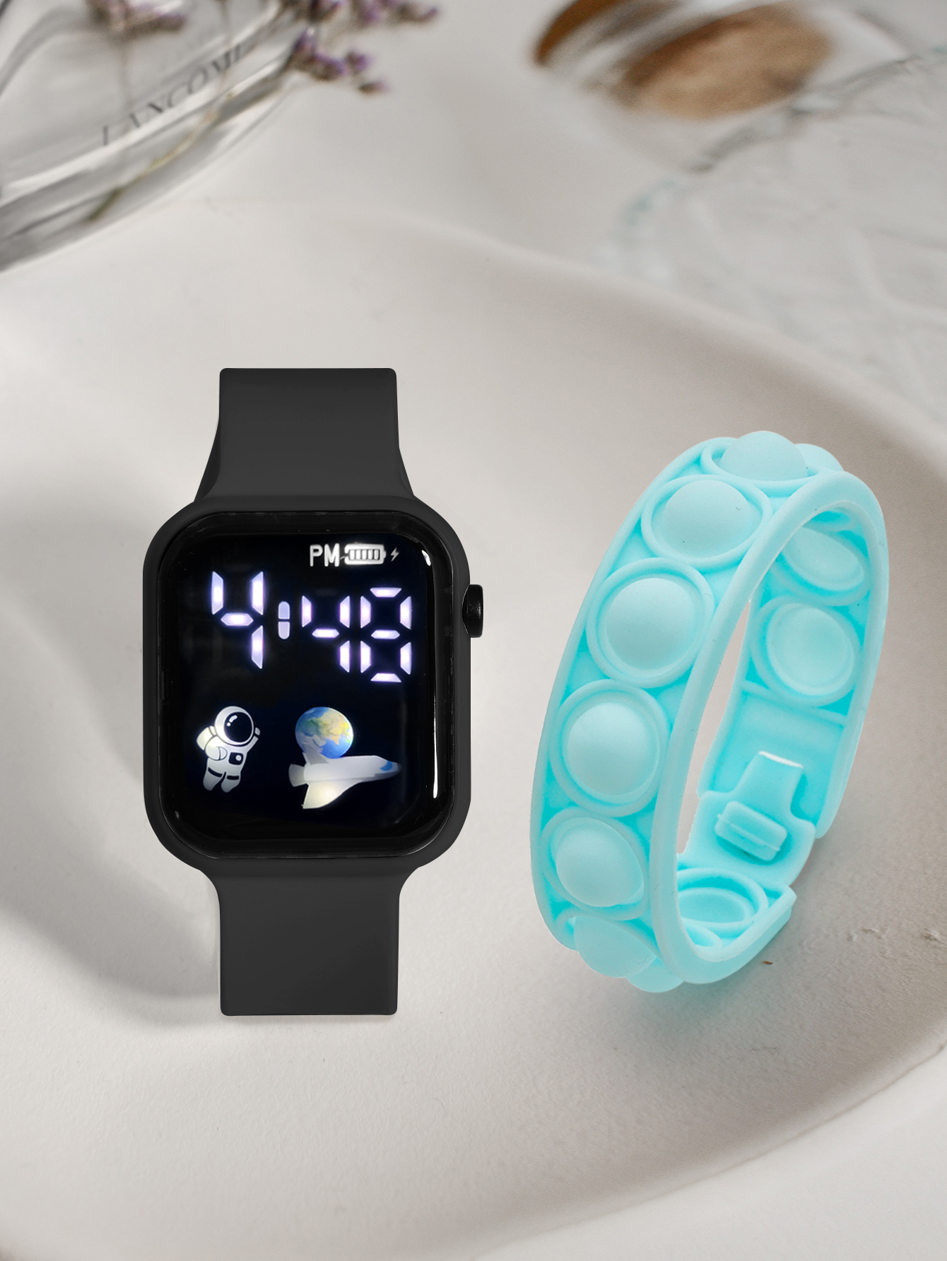 2PCS Children's Smart Watch Br - Smartwatch Watches For Girls ulasan dan harga
