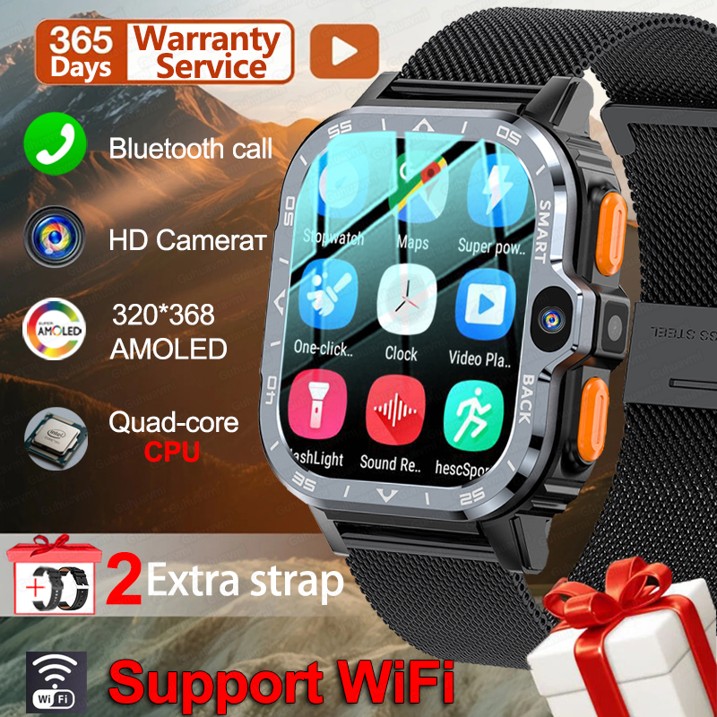 Android WhatsApp Smart 5G Vide - Smartwatch Watch Whatsapp ulasan dan harga